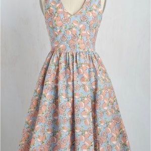 Everly ModCloth Ace the Zest dress in periwinkle blue, size L